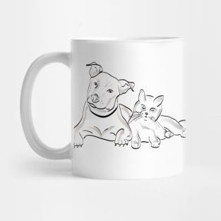 Dog & Cat Mug